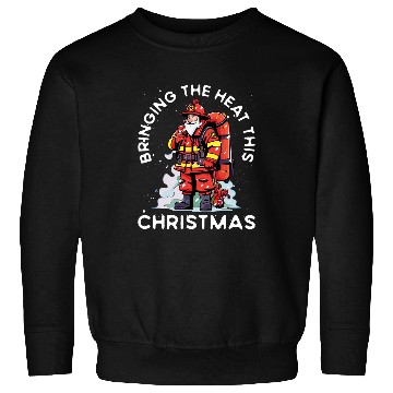 Discover Firefighter Christmas Happy Holidays Fireman Firefighting 27 Sweatshirts