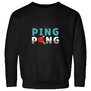 Discover Sport Ping Pong Smash Paddle Racket Sports Sweatshirts