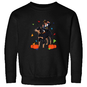 Discover Australian Cattle Pet Dog Red Blue Heeler Pilgrim Thanksgiving 2 Sweatshirts