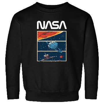 Discover NASA vintages Retro Space Shuttle Astronaut Explorer Science Sweatshirts