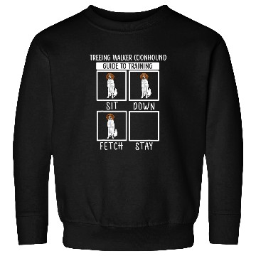 Discover Coonhound Pet Treeing Walker Coonhound Guide To Training Sweatshirts