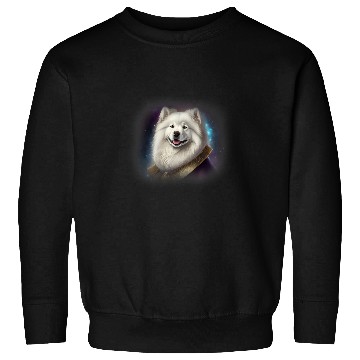 Discover Samoyed in space Sweatshirts