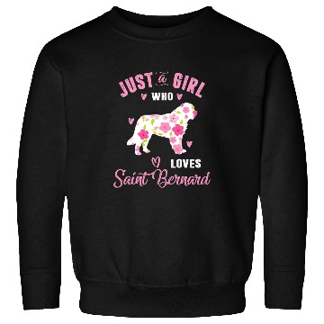 Discover Saint Bernard s Saint Bernard Lover 1 Sweatshirts
