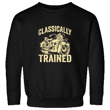 Discover 80s Classic Motorcycle For Old Racer Classically Trained Sweatshirts