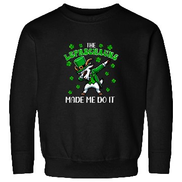Discover The Leprechauns Do It Patricks Day Shamrocks Goat Sweatshirts