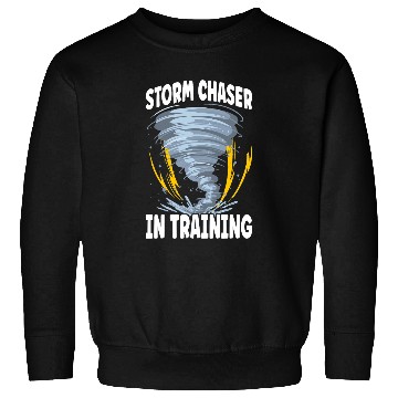 Discover Tornado Chaser Meteorologist Storm Chasing Storm Hunter 21 Sweatshirts