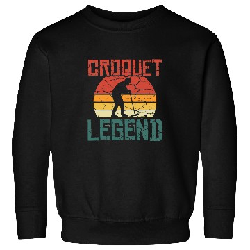 Discover Sport Croquet vintages Distressed Croquet Legend Gift Sweatshirts