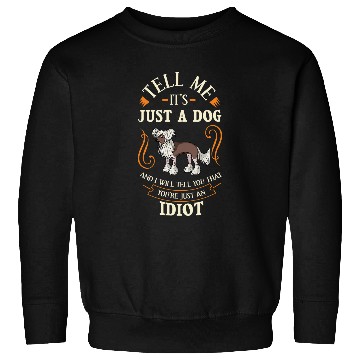Discover Chinese Crested Pet Powderpuff Dog Puppies Owner Lover 2 Sweatshirts
