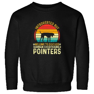 Discover German Shorthaired Pet Retro vintages German Shorthaired Pointer GSP Sweatshirts