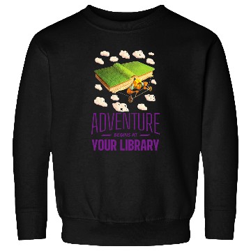 Discover Summer Reading Program 2024 Adventure Begins at Your Library 24 Sweatshirts