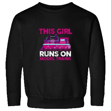 Discover Railway Locomotive Model Train RC Railroad Pilot 24 Sweatshirts