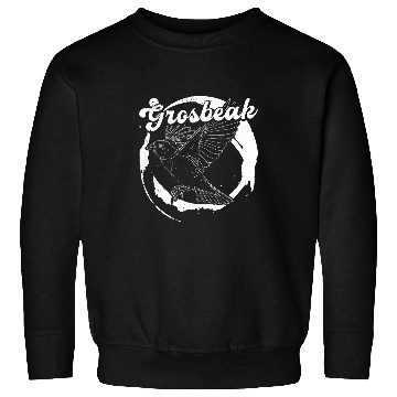 Discover Grosbeak ornithology birdwatching biologist binocular birder 9 Sweatshirts