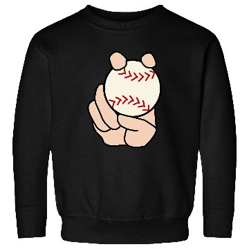 Discover Sport Baseball Pitcher Curveball Sweatshirts