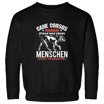 Discover Cane Corso Pet Character Funny Saying Sweatshirts