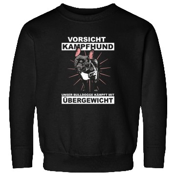 Discover French Bulldog Pet Funny French Bulldog Bully Battle Dog Frenchie Sweatshirts