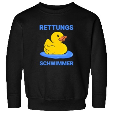 Discover Yellow Rubber Duck Squeaky Bath Master Lifeguard Sweatshirts