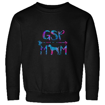 Discover German Shorthaired Pet Womens German Shorthair Pointer Funny GSP Mom Sweatshirts