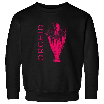 Discover Orchid Flower Graphic Florist Sweatshirts
