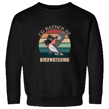 Discover Grosbeak ornithology birdwatching biologist binocular birder 3 Sweatshirts