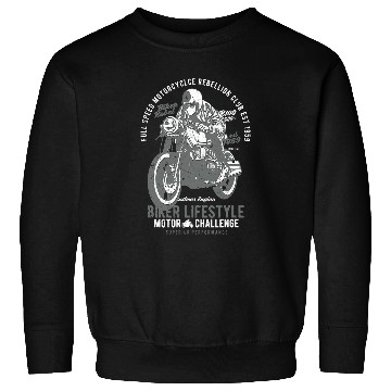 Discover Biker Lifestyle 2Motorcycle Club Style Sweatshirts