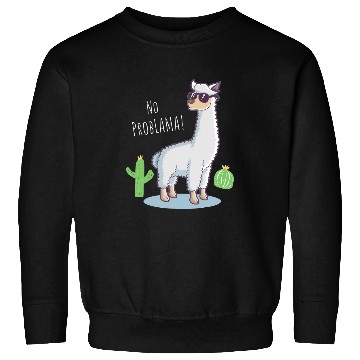 Discover Llama Pet No Problama 63 Sweatshirts
