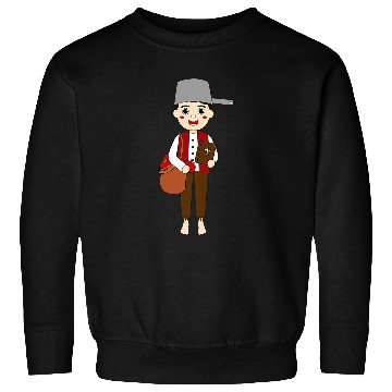 Discover Johnny Appleseed Day Apple Tree Farmer Orchard Seed Kids Sweatshirts