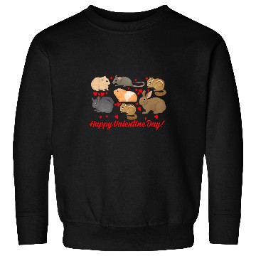 Discover Guinea Pig Pet Valntine Day Guinea pig Sweatshirts