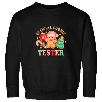 Discover Official Cookie Tester Christmas Couples Matching Toddler Sweatshirts