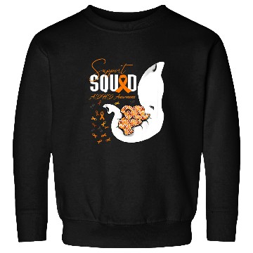 Discover Elephant Mammal Awareness Support Squad Sweatshirts