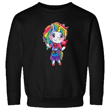 Discover Unicorn Pet Hairdresser I Love My Job Hairdresser Sweatshirts
