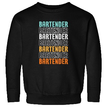 Discover Bartender Retro Cocktail Lover vintages Bartending Bar Sweatshirts