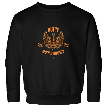 Discover vintages Built not bought motorcycles 2 Sweatshirts