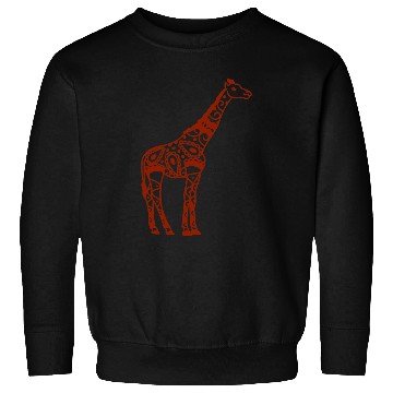 Discover Giraffe Pet Mandala Sweatshirts