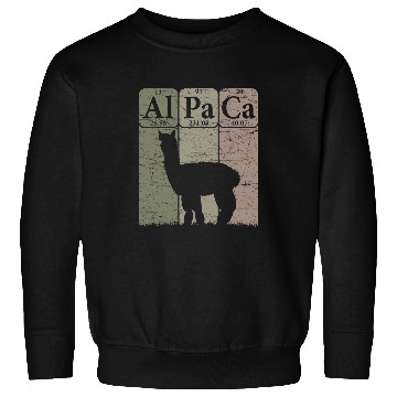 Discover Llama Pet Periodic Table Elements Llama Alpaca vintages 21 Sweatshirts
