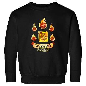 Discover Dragon Pet Dragons Wizard Class D20 Tabletop Dungeons RPG Gaming Sweatshirts