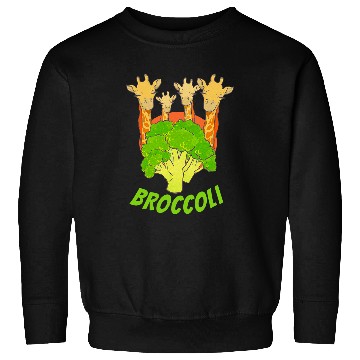 Discover Giraffe Pet Broccoli Sweatshirts