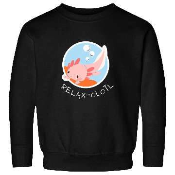 Discover Axolotls Pet Mexican Salamander RelAxolotls 22 Sweatshirts