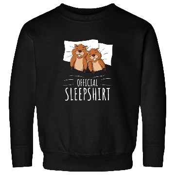 Discover Beaver Pet Official Sleep 01 Sweatshirts