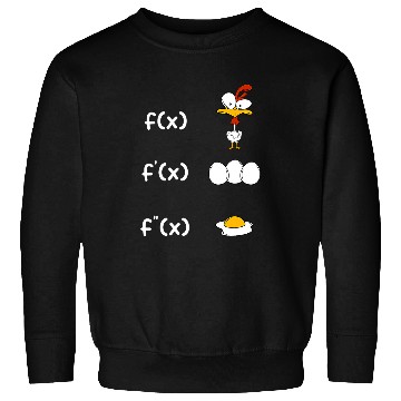Discover Chicken Pet Discharge function math teacher fried egg drain Sweatshirts