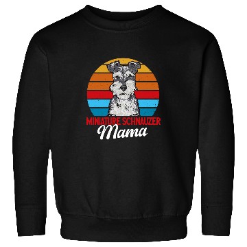 Discover Schnauzer Pet Miniature Schnauzer Mama Mini Sweatshirts
