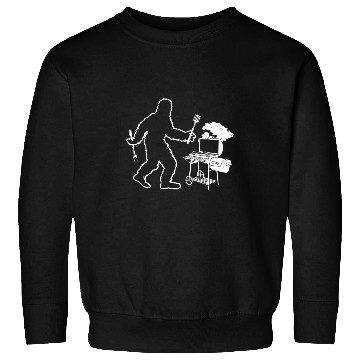Discover Bigfoot Pet Grilling Sasquatch Pitmaster Grill Lovers BBQ Sweatshirts