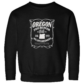 Discover Beaver Pet Oregon The Beaver State 1859 Oregon State Sweatshirts