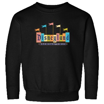 Discover Retro Disneyland Sign Sweatshirts