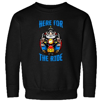 Discover Motorcycle Biker Here For the Ride Motorcyclist Sweatshirts