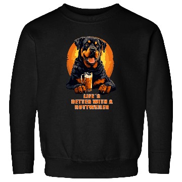 Discover Rottweiler Pet Das Leben ist besser mit einem RottweilerRottie Rotweiler Sweatshirts