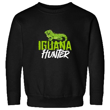Discover Iguana Pet Cage Hunting Reptile 2 Sweatshirts