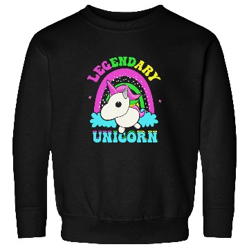 Discover Unicorn Pet The Legendary Unicorn Adopt Me Gaming Illustration Sweatshirts
