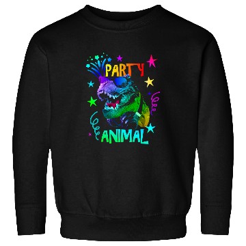 Discover Dinosaur Pet TRex Party Animal Sweatshirts