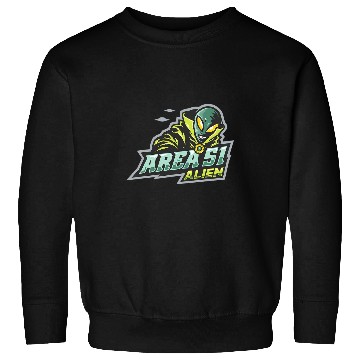 Discover Aliens UFO Area 51 Sweatshirts