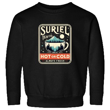 Discover Book Fun Suriel Tea Co Hot Or Cold Always Fresh Reader Book Lover 1 Sweatshirts